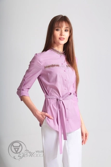 Блузка 2202 розовый Golden Valley