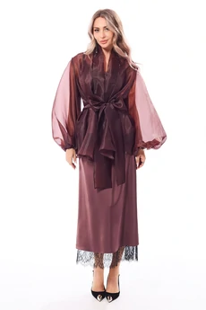 Блузка 2360 коричевый Golden Valley