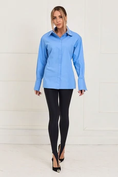 Блузка 2363 голубой Golden Valley