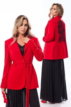 Жакет 3068 красный Golden Valley