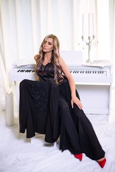 Жакет 3068 черный Golden Valley