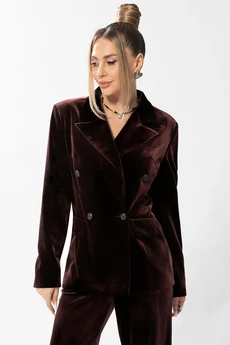 Жакет 36625 коричневый Golden Valley