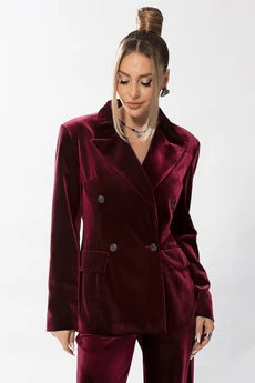 Жакет 36625 темно-красный Golden Valley