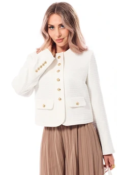 Жакет 36674 молочный Golden Valley