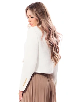 Жакет 36674 молочный Golden Valley