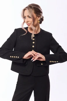 Жакет 36674 черный Golden Valley