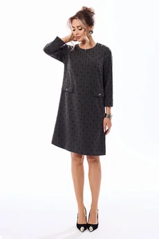 Платье 44082-3 графит Golden Valley