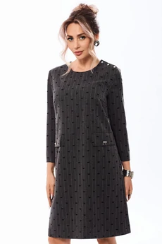 Платье 44082-3 графит Golden Valley