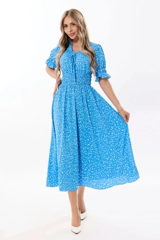 Платье 44170 голубой Golden Valley