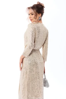 Платье 44202 бежевый Golden Valley