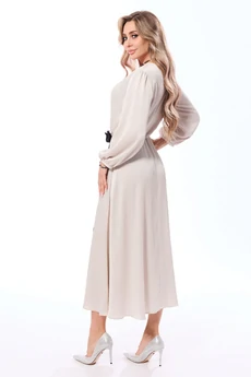 Платье 44221 серый Golden Valley