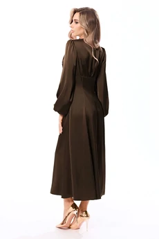 Платье 44249 коричневый Golden Valley