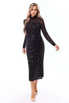 Платье 44259 черный Golden Valley