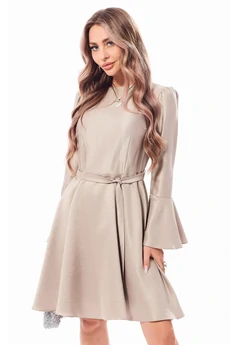 Платье 44276 бежевый Golden Valley