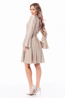 Платье 44276 бежевый Golden Valley