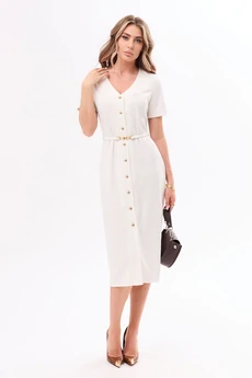 Платье 44291 молочный Golden Valley