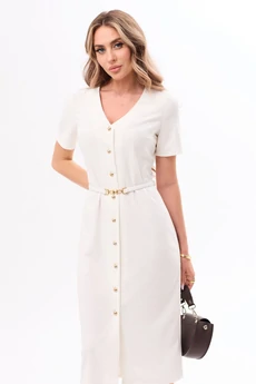 Платье 44291 молочный Golden Valley