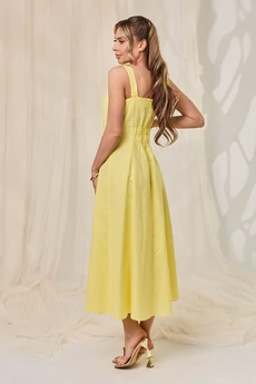 Платье 44301 желтый Golden Valley