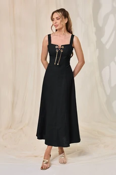 Платье 44301 черный Golden Valley