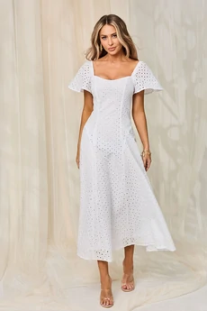 Платье 44350 белый Golden Valley