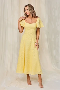 Платье 44350 желтый Golden Valley