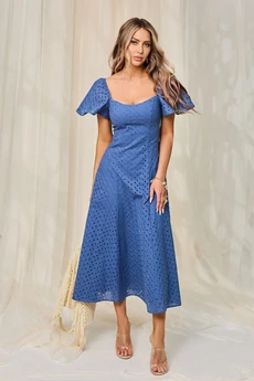 Платье 44350 синий Golden Valley