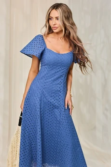 Платье 44350 синий Golden Valley