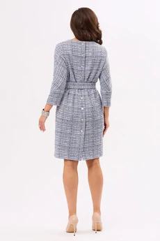 Платье 44351-1 темно-голубой Golden Valley