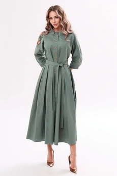 Платье 44355 зеленый Golden Valley