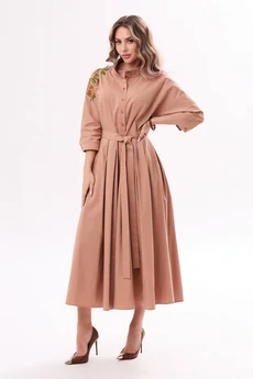 Платье 44355 темно-бежевый Golden Valley