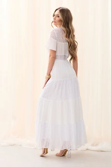 Платье 44359 белый Golden Valley