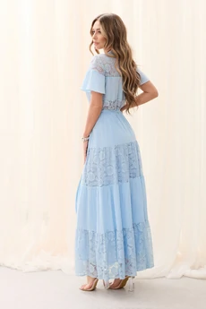Платье 44359 голубой Golden Valley