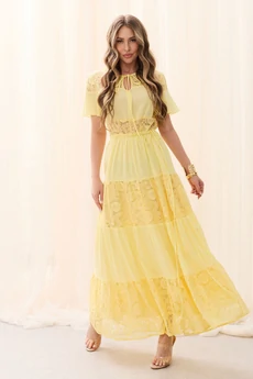 Платье 44359 желтый Golden Valley