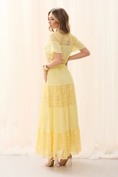 Платье 44359 желтый Golden Valley