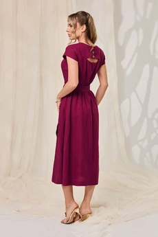 Платье 44362 бордовый Golden Valley