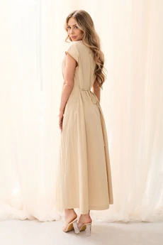 Платье 44373 бежевый Golden Valley