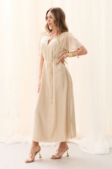 Платье 44375 бежевый Golden Valley