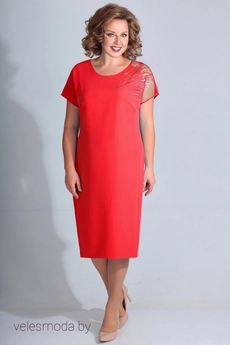 *Платье 4644 красный Golden Valley