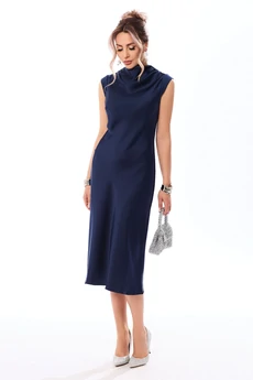 Платье 4964-1 темно-синий Golden Valley