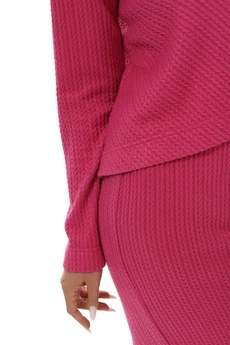 Костюм с юбкой 6567 розовый Golden Valley