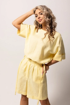 Костюм с шортами 6575 желтый Golden Valley