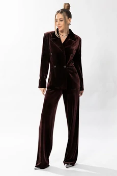 Костюм брючный 6625 коричневый Golden Valley