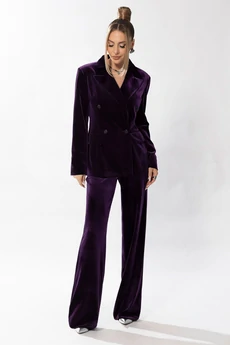 Костюм брючный 6625 фиолетовый Golden Valley