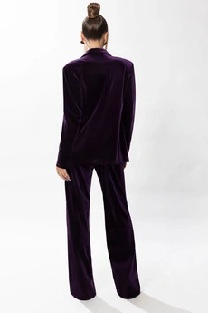 Костюм брючный 6625 фиолетовый Golden Valley