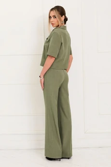 Костюм брючный 6694 зеленый Golden Valley