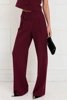 Костюм брючный 6699 бордовый Golden Valley
