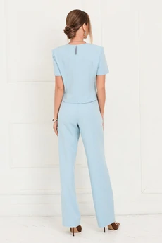 Костюм брючный 6710 бирюзовый Golden Valley