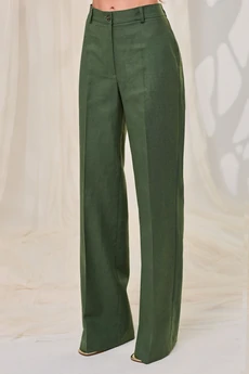 Костюм брючный 6712 зеленый Golden Valley