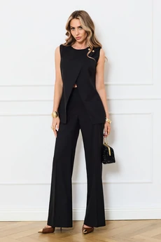 Костюм брючный 6417 черный Golden Valley