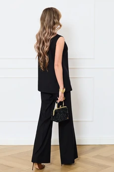 Костюм брючный 6417 черный Golden Valley